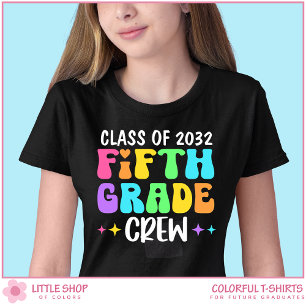 T-Shirt Rentrée des classes de la classe de 2032, équipage