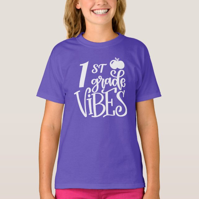 T-shirt Rentrée en 1re année (Devant)