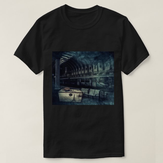 T-shirt Rentrez chez vous sur le long chemin (Design devant)