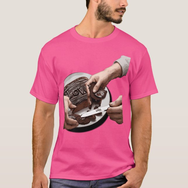 T-shirt répandrez l'amour conception famille (Devant)