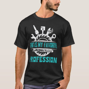 T-shirt Réparateur Auto Mécanicien Automobile Clé Atelier