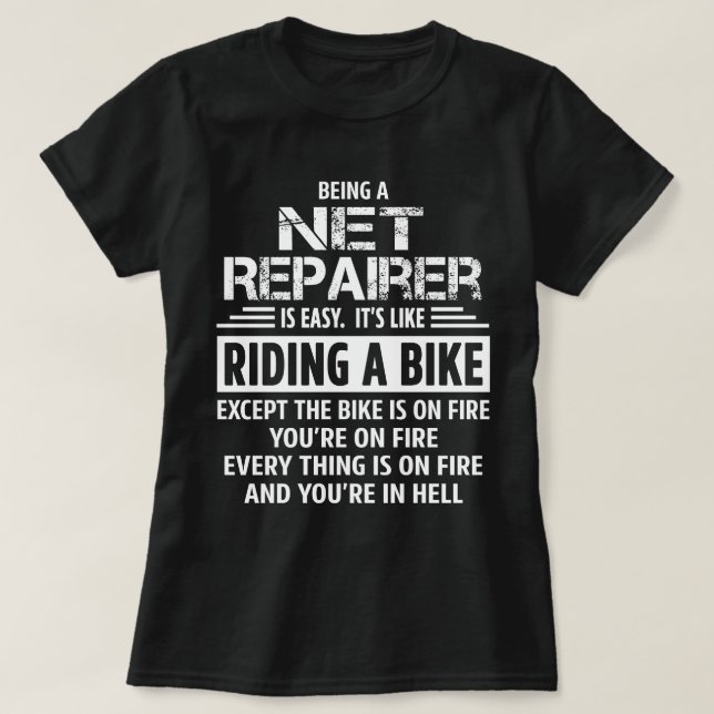T-shirt Réparateur réseau (Design devant)
