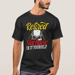 T-shirt Réparation automobile mécanique à la retraite