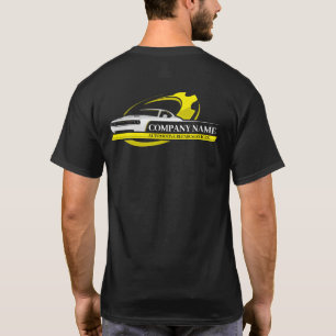 T-shirt Réparation automobile professionnelle, mécanicien 