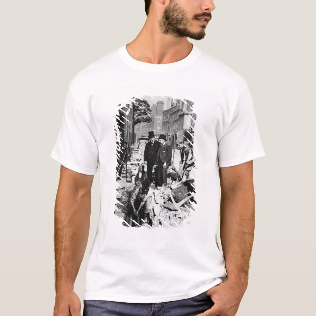 T-shirt Réparation d'un tuyau (Devant)