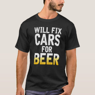 T-shirt Réparera Les Voitures Pour Le Mécanicien De Répara