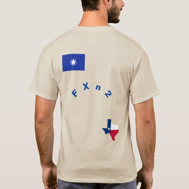 T-shirt Réparez au Texas (Dos)