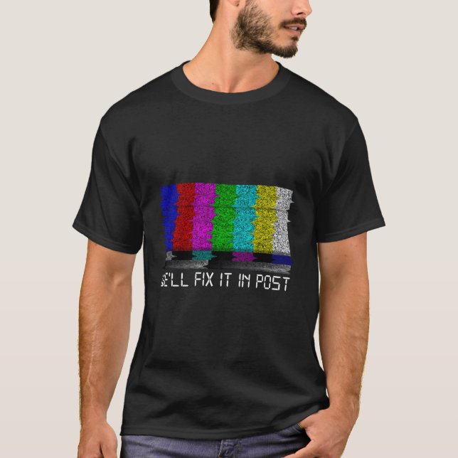 T-shirt Réparez-Le Dans Le Cinématographe Post (Devant)