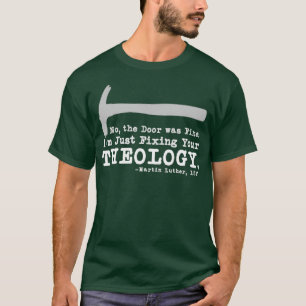 T-shirt Réparez votre théologie Lutheran calvinist Luther
