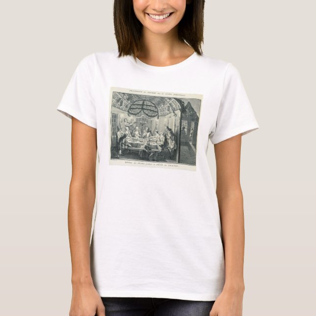 T-shirt Repas juif pendant la fête des Tabernacles, i (Devant)