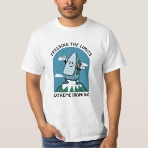 T-shirt Repassage Limites Repassage Extrême Drôle