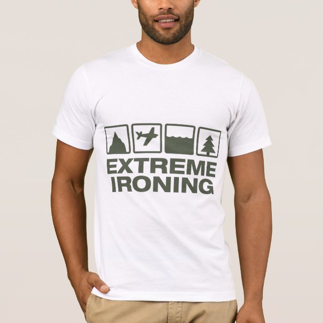 T-shirt repassant extrême de la ligne aa (Devant)