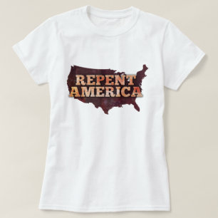 T-shirt Repentissez-vous l'Amérique