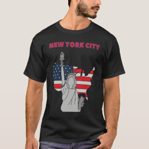 T-shirt Repère de New York Souvenir de New York Ville de N