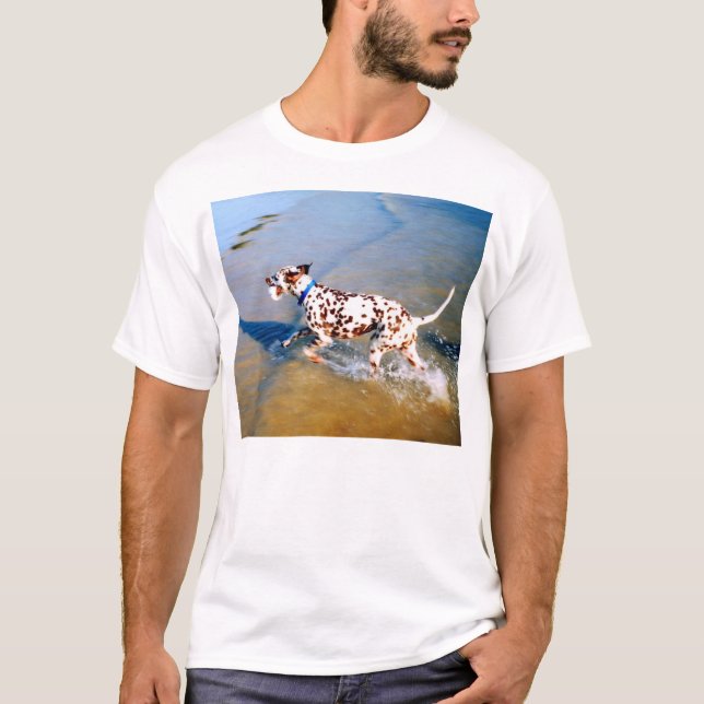 T-SHIRT REPÉREZ LE CHIEN DALMATIEN (Devant)