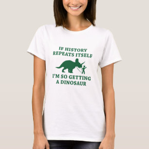 T-shirt Répétations de l'historique