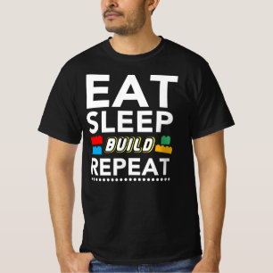 T-shirt Répéter la génération de veille - Blocs de gé