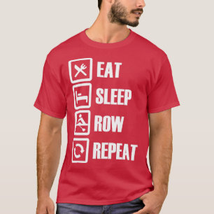T-shirt Répéter la ligne de veille de l'alimentation 6