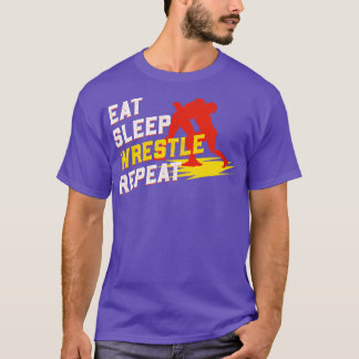 T-shirt Répéter la lutte du sommeil