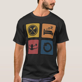T-shirt Répéter la répétition de l'étincelle du sommeil