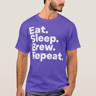 T-shirt Répéter la répétition du sommeil