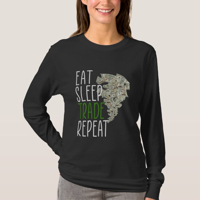 T-shirt Répéter le commerce du sommeil (Devant)