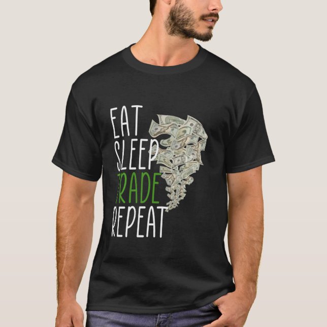 T-shirt Répéter le commerce du sommeil (Devant)