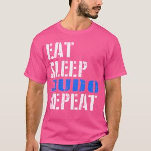 T-shirt Répéter le judo du sommeil