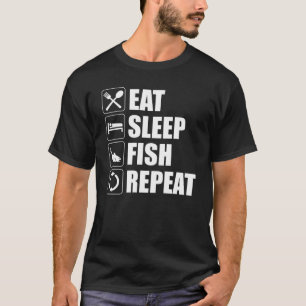 T-shirt Répéter le poisson du sommeil