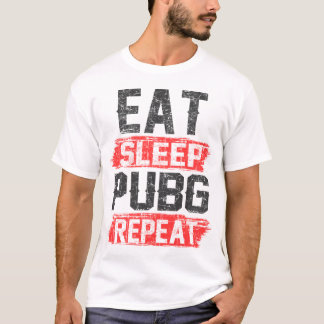 T-shirt répéter le pub de sommeil
