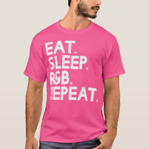 T-shirt Répéter le sleep Rb - Musique