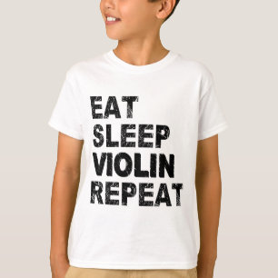 T-shirt Répéter le violon du sommeil