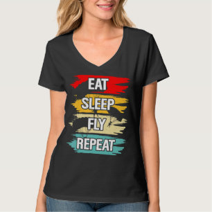 T-shirt Répéter le vol du sommeil