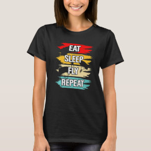 T-shirt Répéter le vol du sommeil