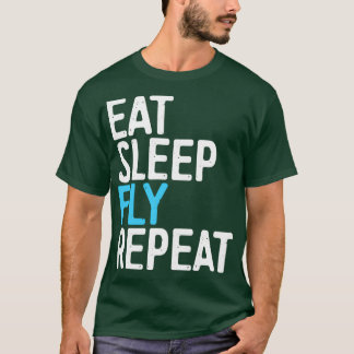 T-shirt Répéter le vol du sommeil
