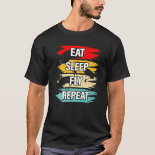 T-shirt Répéter le vol du sommeil