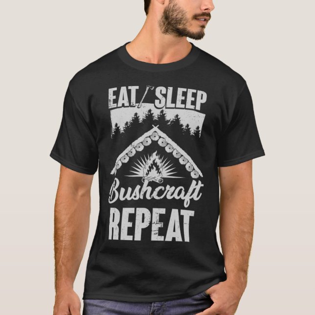 T-shirt Répéter l'embarcation de nuit pour un artisan de m (Devant)