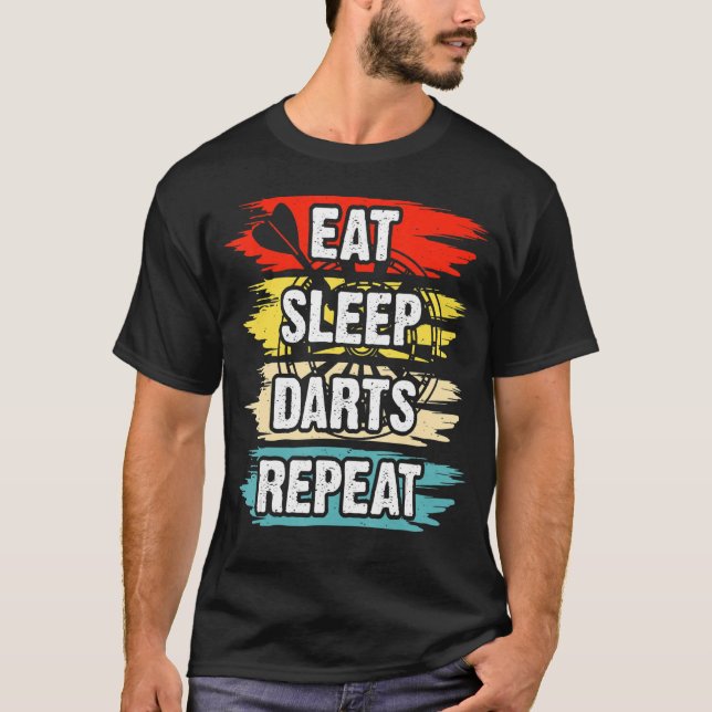 T-shirt Répéter les fléchettes du sommeil (Devant)