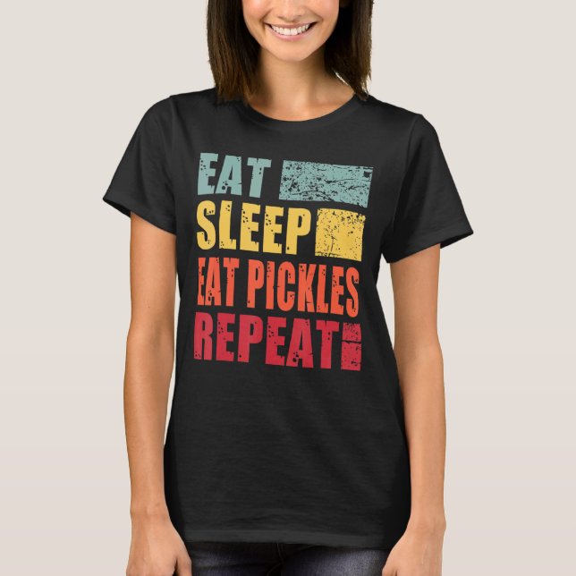 T-shirt Répéter les sachets de sommeil (Devant)