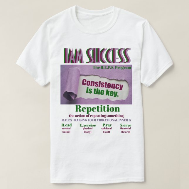 T-SHIRT RÉPÉTITION (Design devant)