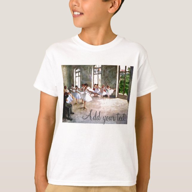 T-shirt Répétition de ballet (Devant)