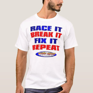 T-shirt Répétition de difficulté de coupure de course