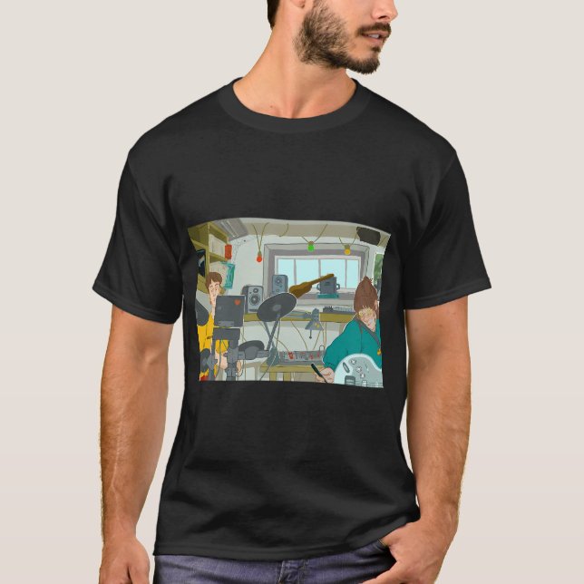 T-shirt Répétition de groupe (Devant)
