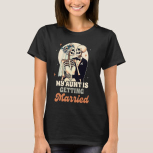 T-shirt Répétition de la fête de mariage Ma tante est fian