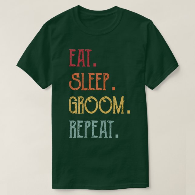 T-shirt Répétition de la pièce de sommeil (Design devant)