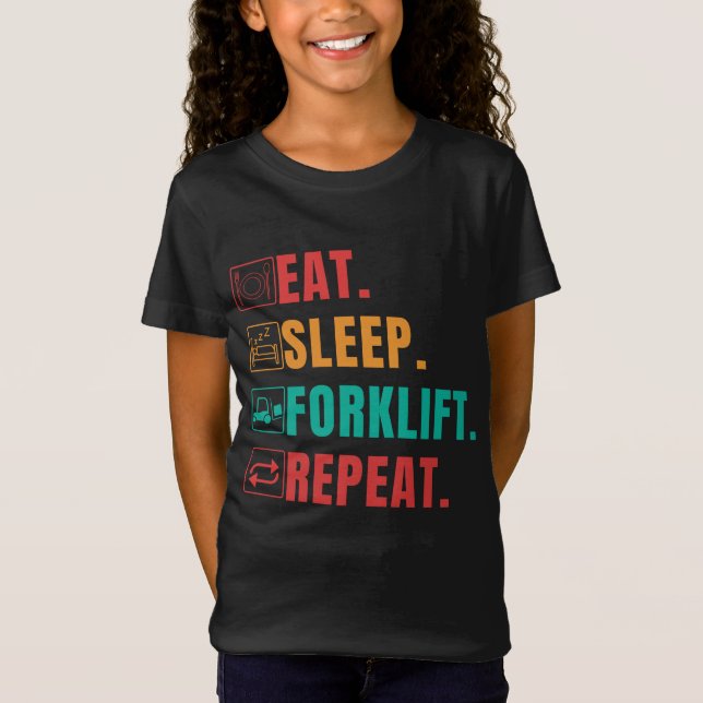 T-Shirt RÉPÉTITION DE L'ÉCLAIRAGE DE SOMMEIL - OPÉRATEUR D (Devant)