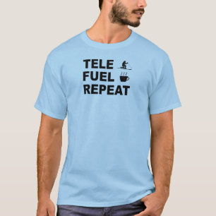 T-shirt Répétition du carburant de tele