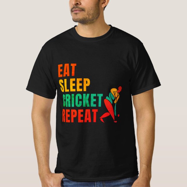 T-SHIRT RÉPÉTITION DU CRICKET DE SOMMEIL - AILLEURS DE CRI (Devant)