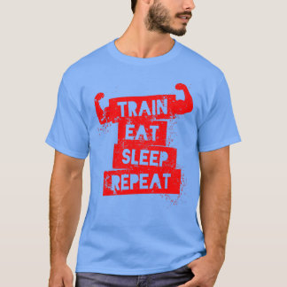 T-shirt Répétition du sommeil du train