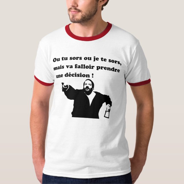 T-shirt réplique dikkenek (Devant)